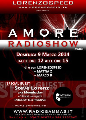 Amore @ amore radioshow Amore @ amore radioshow